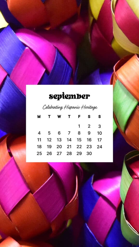 HISPANIC HERITAGE MONTH WALLPAPERS – 48 FREE OPTIONS – SEPTEMBER 20231, Oh So Lovely Blog