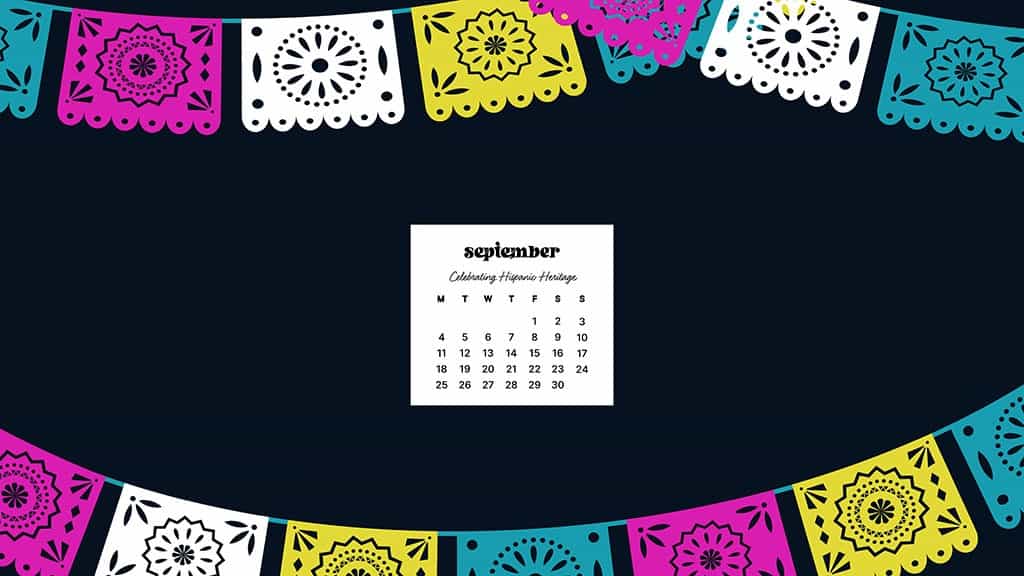 HISPANIC HERITAGE MONTH WALLPAPERS – 48 FREE OPTIONS – SEPTEMBER 2023, Oh So Lovely Blog