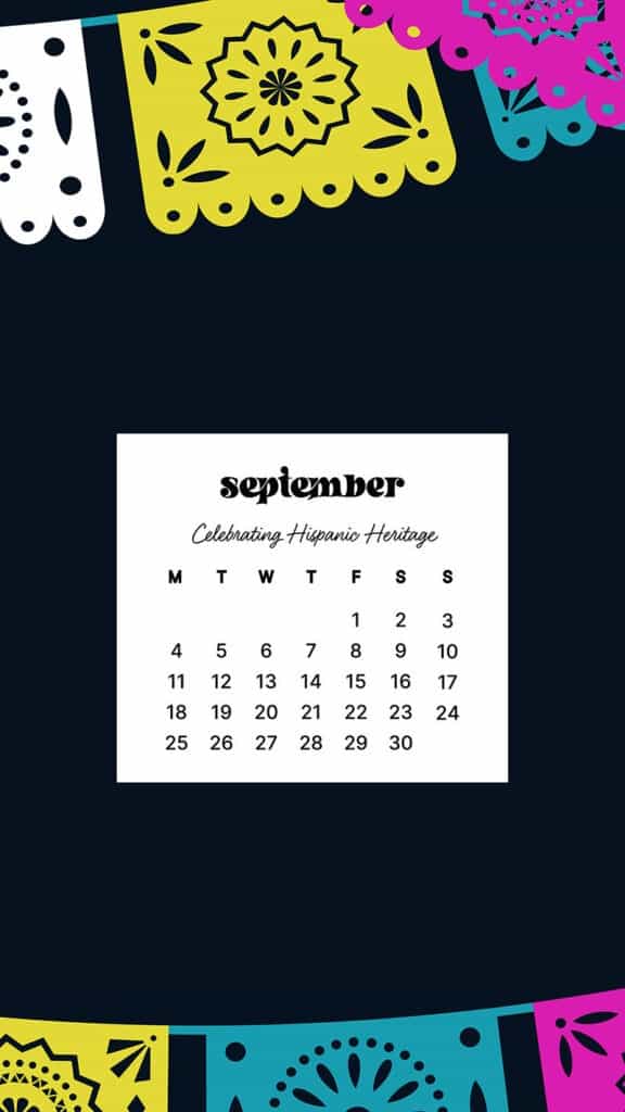 HISPANIC HERITAGE MONTH WALLPAPERS – 48 FREE OPTIONS – SEPTEMBER 20231, Oh So Lovely Blog