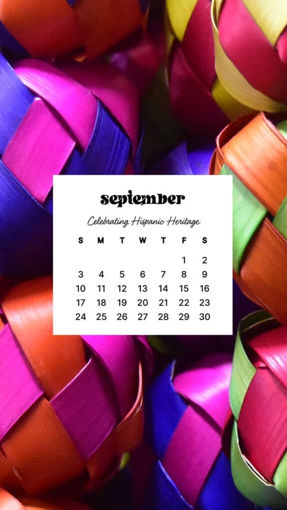 HISPANIC HERITAGE MONTH WALLPAPERS – 48 FREE OPTIONS – SEPTEMBER 20231, Oh So Lovely Blog