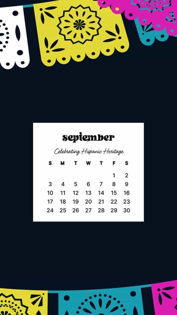 HISPANIC HERITAGE MONTH WALLPAPERS – 48 FREE OPTIONS – SEPTEMBER 20231, Oh So Lovely Blog