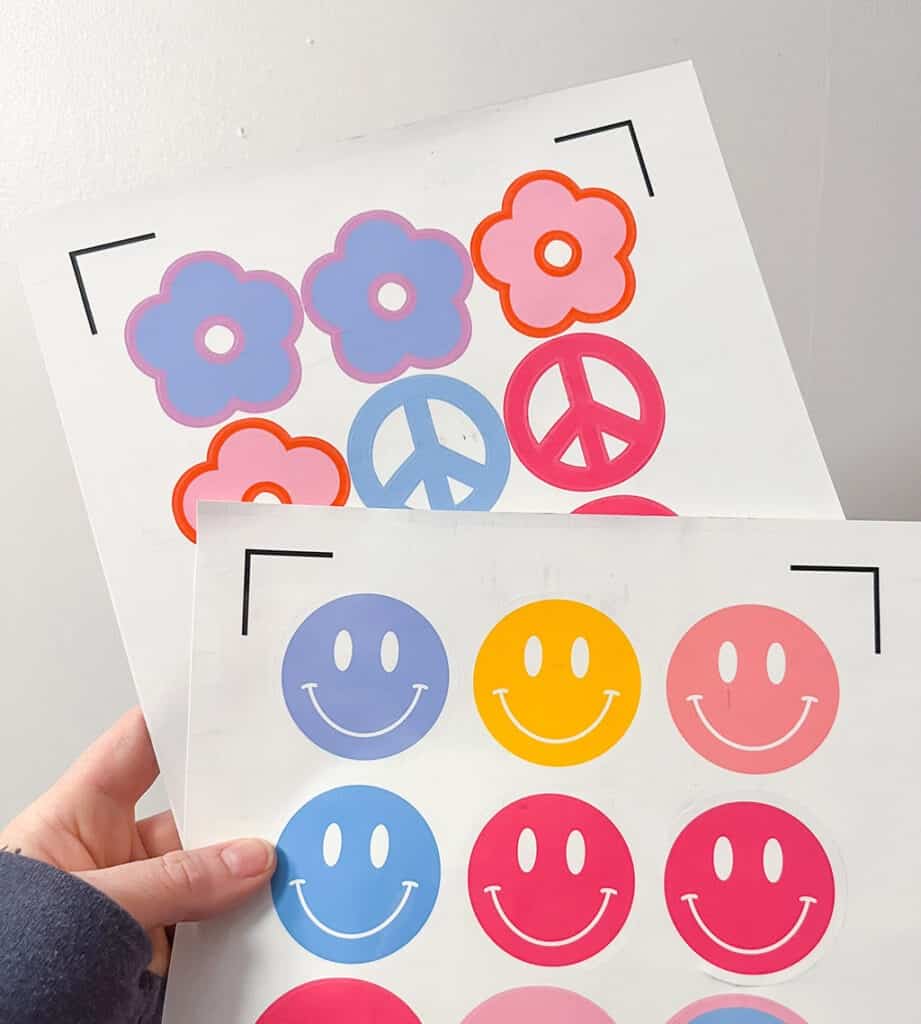 How to make Cricut Joy Xtra Stickers - Creative Ramblings