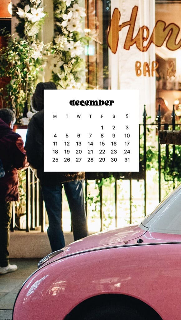 DECEMBER 2023 WALLPAPERS – 96 FREE PHONE &#038; DESKTOP CALENDARS!, Oh So Lovely Blog