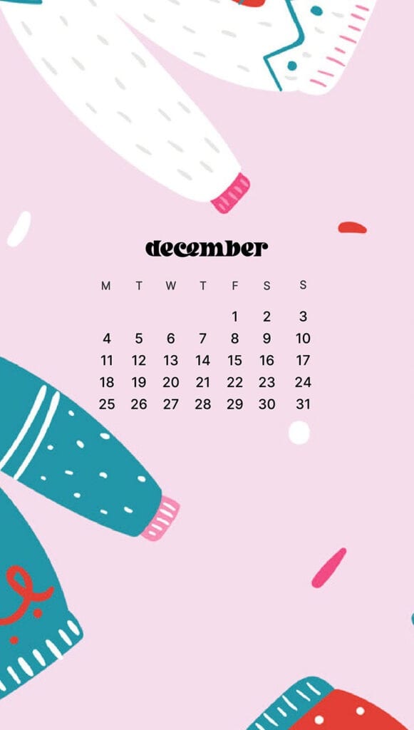 DECEMBER 2023 WALLPAPERS – 96 FREE PHONE &#038; DESKTOP CALENDARS!, Oh So Lovely Blog