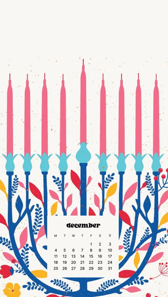 DECEMBER 2023 WALLPAPERS – 96 FREE PHONE &#038; DESKTOP CALENDARS!, Oh So Lovely Blog