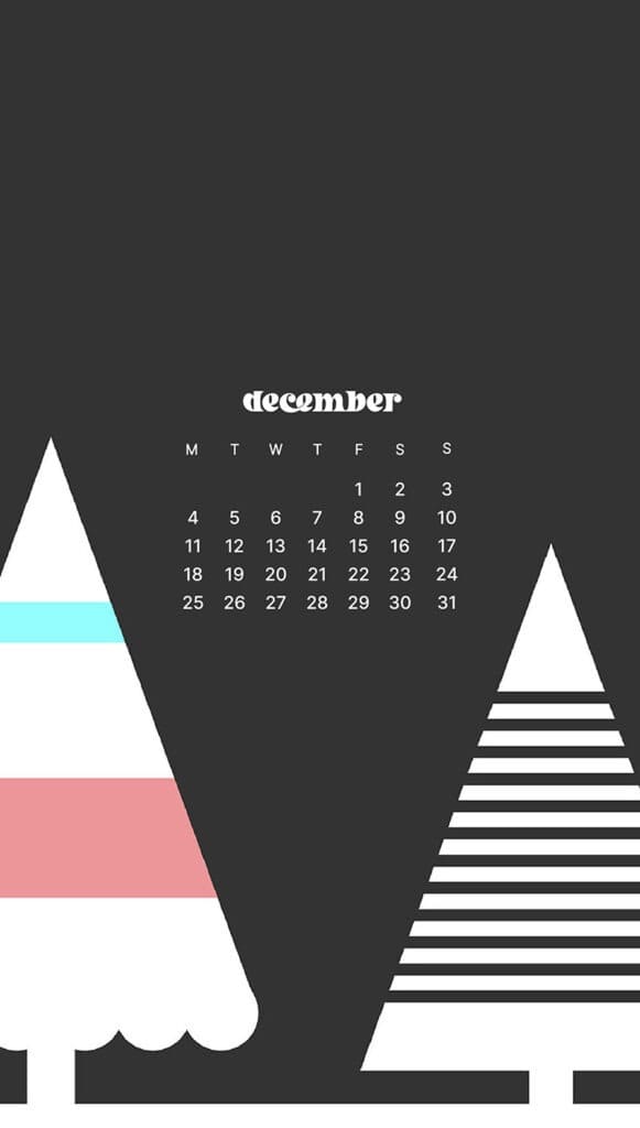 DECEMBER 2023 WALLPAPERS – 96 FREE PHONE &#038; DESKTOP CALENDARS!, Oh So Lovely Blog