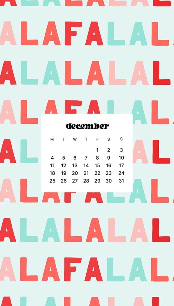 DECEMBER 2023 WALLPAPERS – 96 FREE PHONE &#038; DESKTOP CALENDARS!, Oh So Lovely Blog