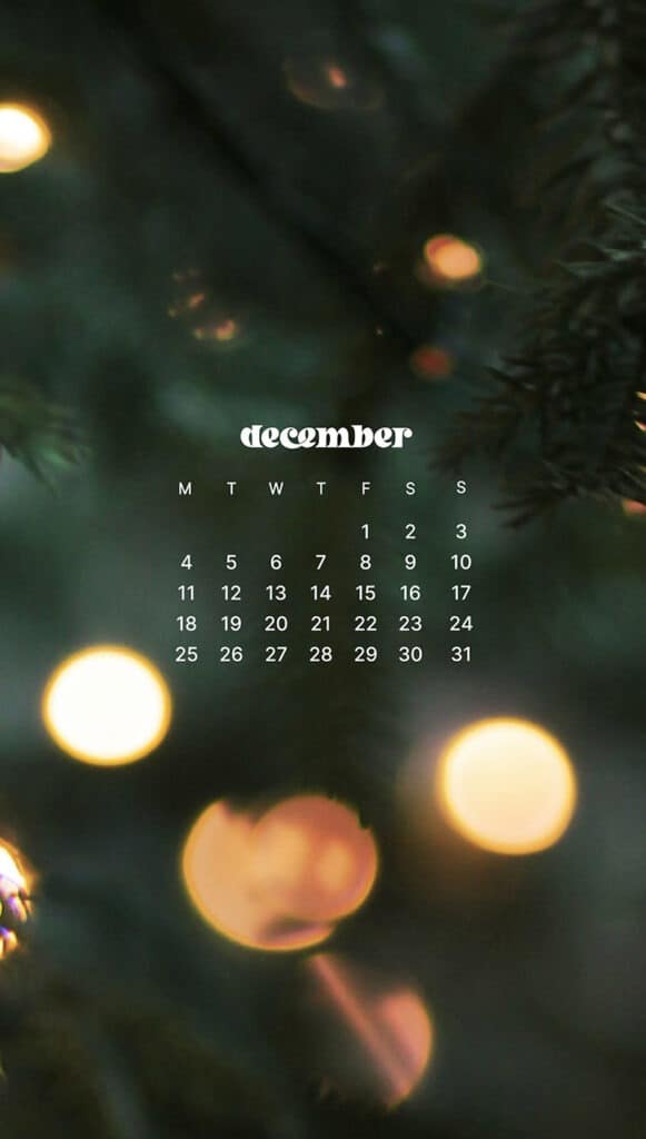 DECEMBER 2023 WALLPAPERS – 96 FREE PHONE &#038; DESKTOP CALENDARS!, Oh So Lovely Blog