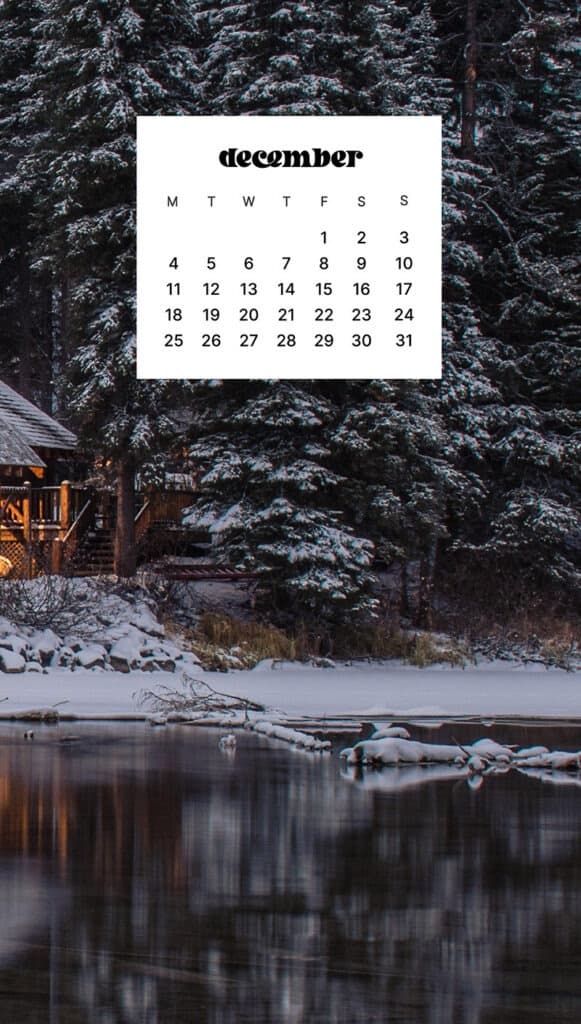 DECEMBER 2023 WALLPAPERS – 96 FREE PHONE &#038; DESKTOP CALENDARS!, Oh So Lovely Blog