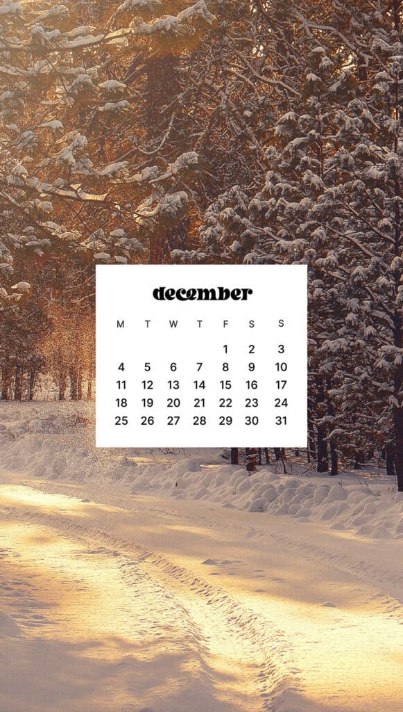 DECEMBER 2023 WALLPAPERS – 96 FREE PHONE &#038; DESKTOP CALENDARS!, Oh So Lovely Blog