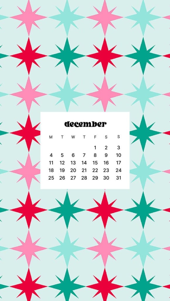 DECEMBER 2023 WALLPAPERS – 96 FREE PHONE &#038; DESKTOP CALENDARS!, Oh So Lovely Blog