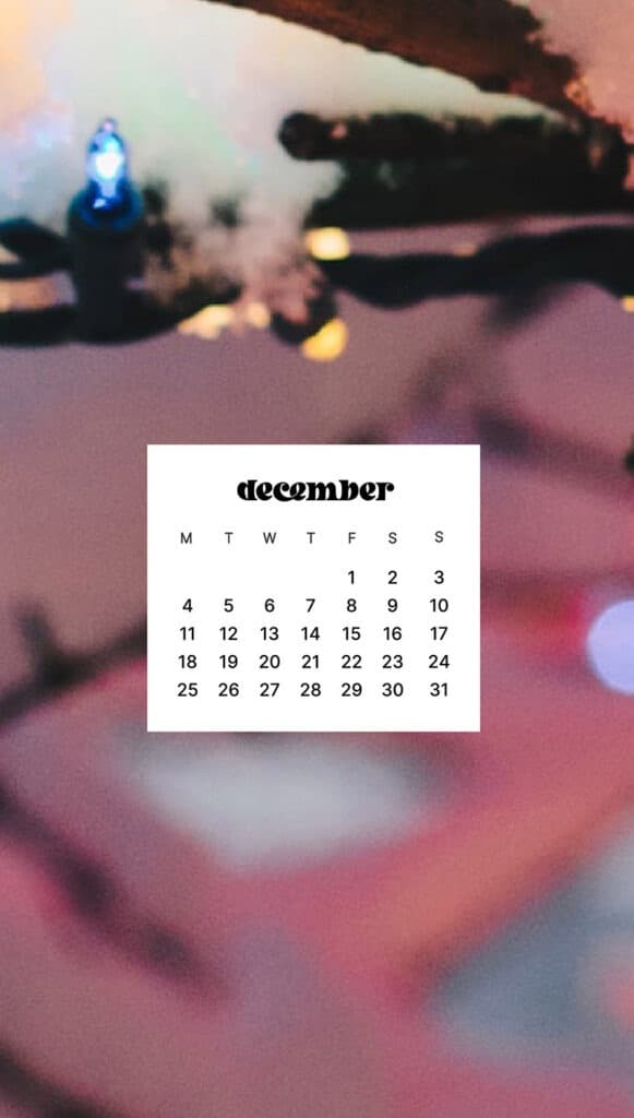 DECEMBER 2023 WALLPAPERS – 96 FREE PHONE &#038; DESKTOP CALENDARS!, Oh So Lovely Blog