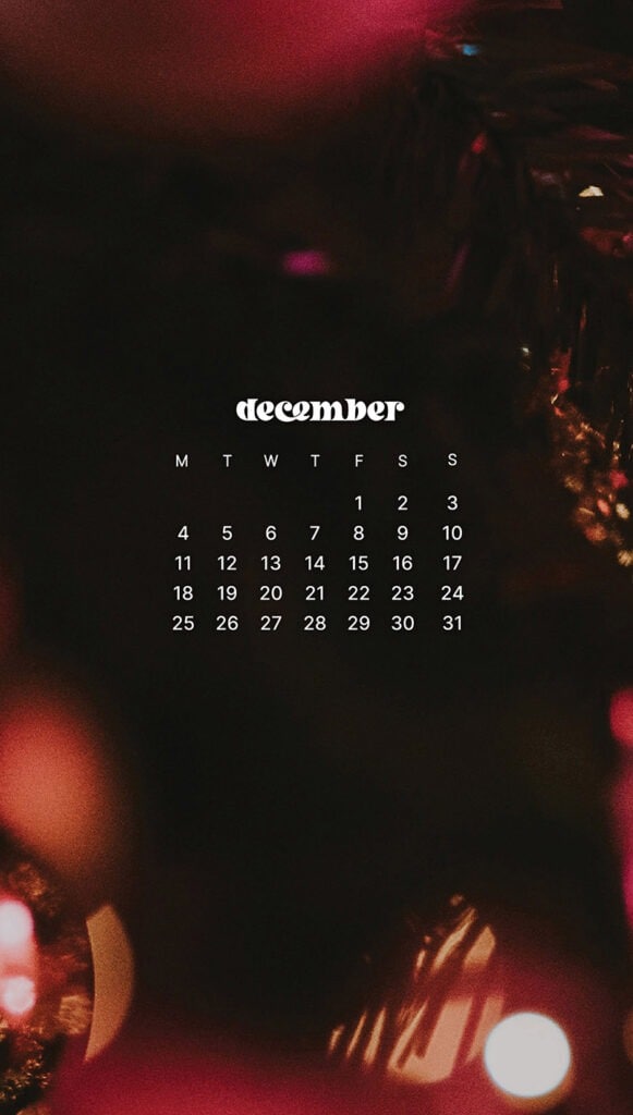 DECEMBER 2023 WALLPAPERS – 96 FREE PHONE &#038; DESKTOP CALENDARS!, Oh So Lovely Blog