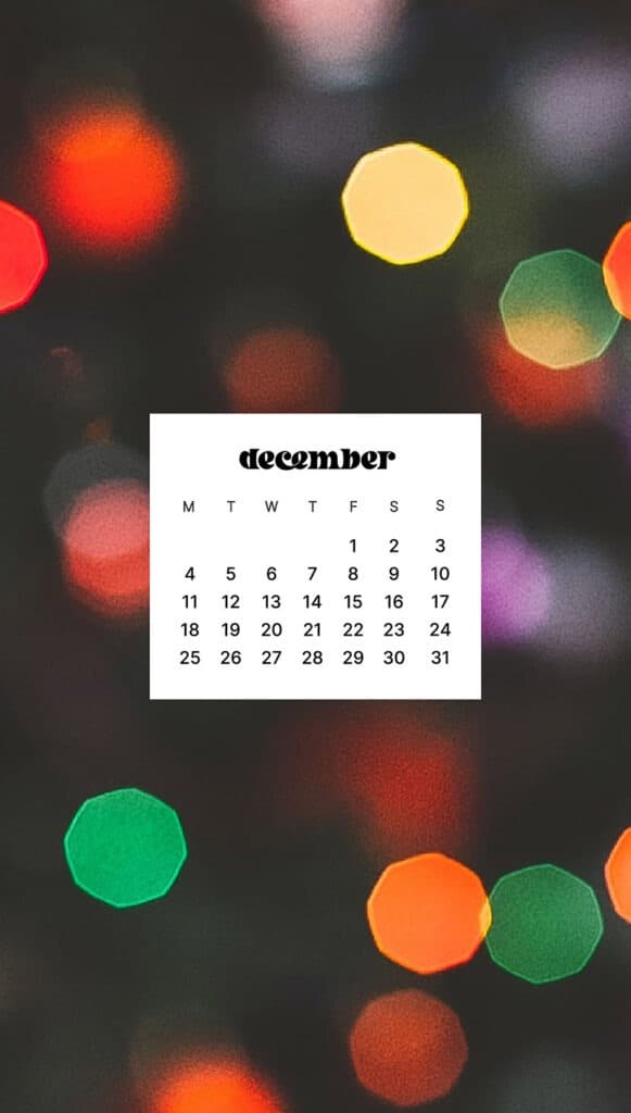 DECEMBER 2023 WALLPAPERS – 96 FREE PHONE &#038; DESKTOP CALENDARS!, Oh So Lovely Blog