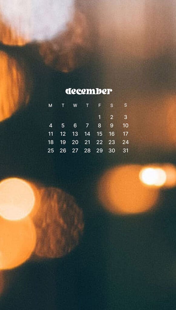 DECEMBER 2023 WALLPAPERS – 96 FREE PHONE &#038; DESKTOP CALENDARS!, Oh So Lovely Blog