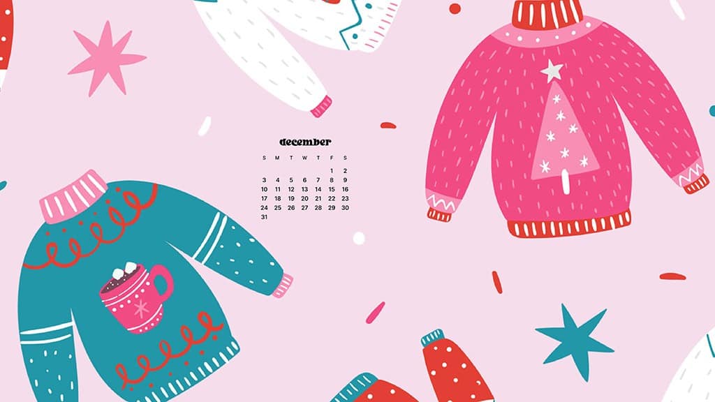 DECEMBER 2023 WALLPAPERS – 96 FREE PHONE &#038; DESKTOP CALENDARS!, Oh So Lovely Blog