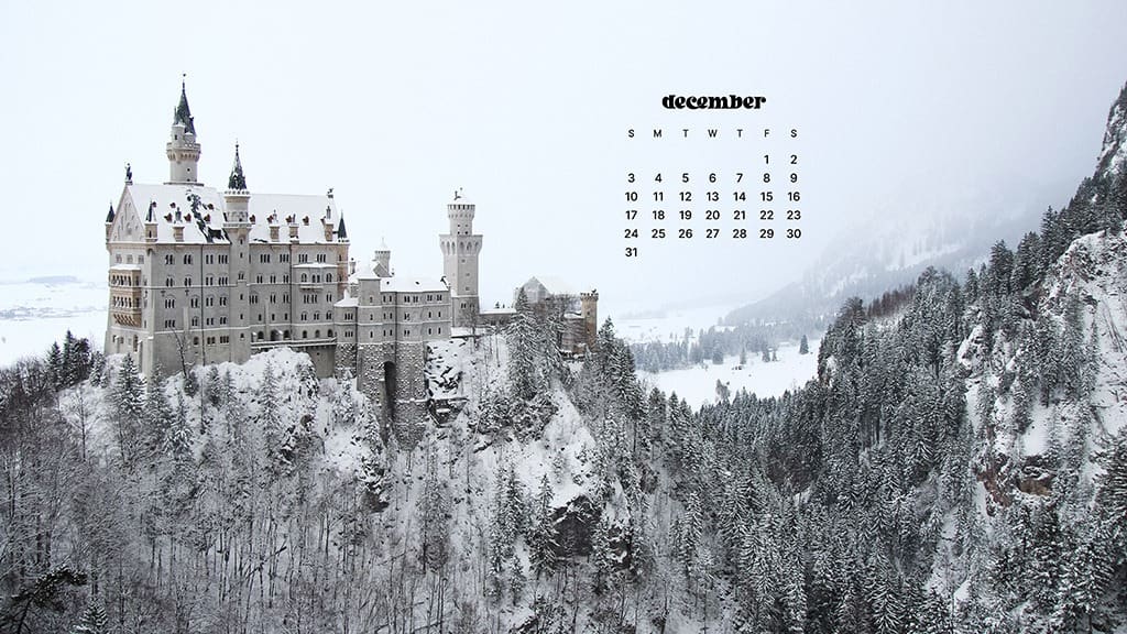 DECEMBER 2023 WALLPAPERS – 96 FREE PHONE &#038; DESKTOP CALENDARS!, Oh So Lovely Blog