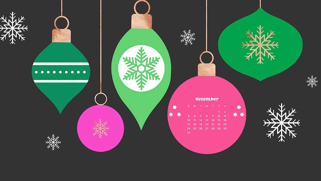 DECEMBER 2023 WALLPAPERS – 96 FREE PHONE &#038; DESKTOP CALENDARS!, Oh So Lovely Blog