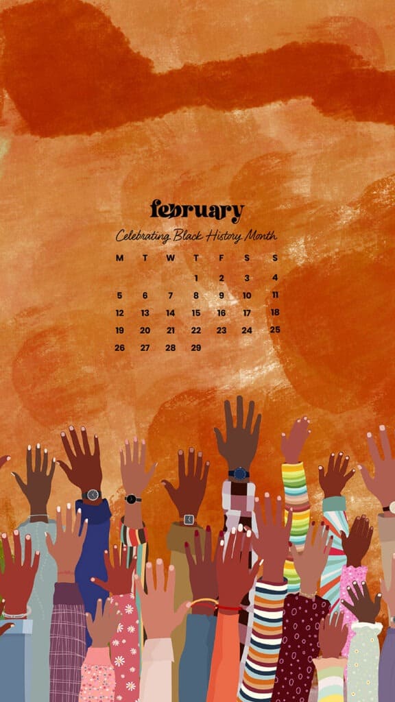 FEBRUARY 2024 WALLPAPERS – 60 FREE PHONE &#038; DESKTOP CALENDARS!, Oh So Lovely Blog