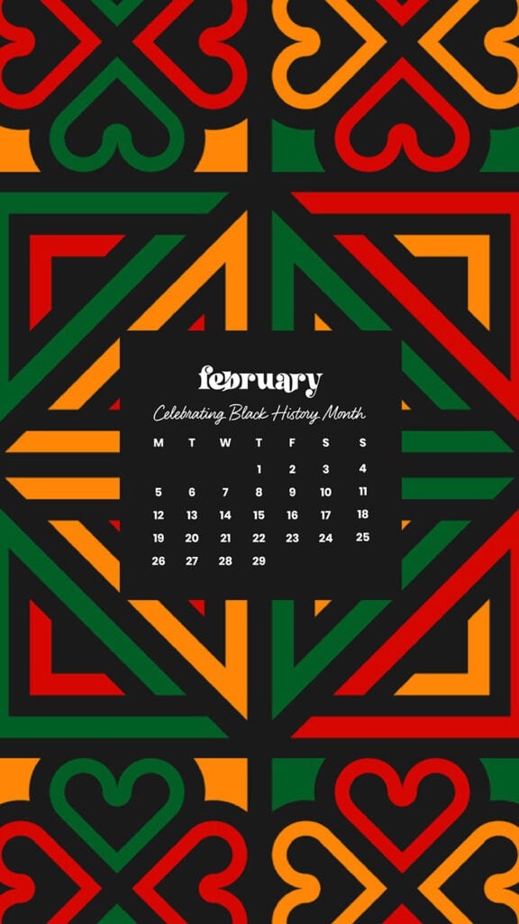 FEBRUARY 2024 WALLPAPERS – 60 FREE PHONE &#038; DESKTOP CALENDARS!, Oh So Lovely Blog