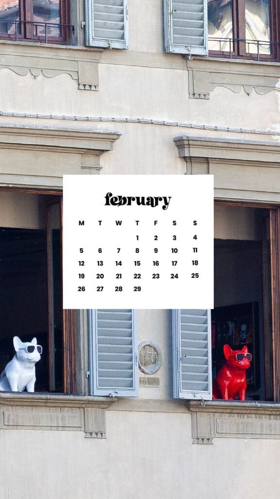 FEBRUARY 2024 WALLPAPERS – 60 FREE PHONE &#038; DESKTOP CALENDARS!, Oh So Lovely Blog