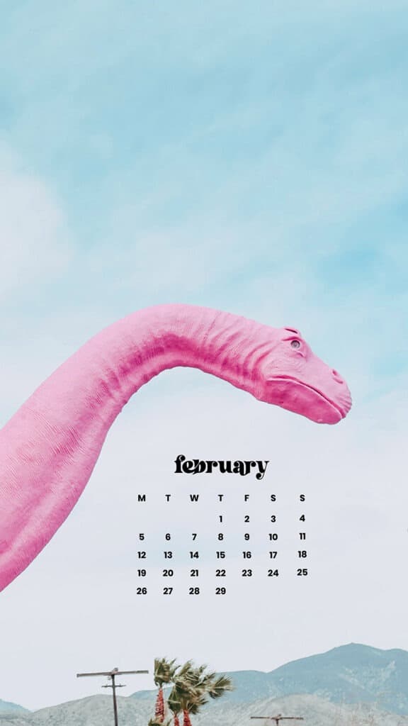 FEBRUARY 2024 WALLPAPERS – 60 FREE PHONE &#038; DESKTOP CALENDARS!, Oh So Lovely Blog