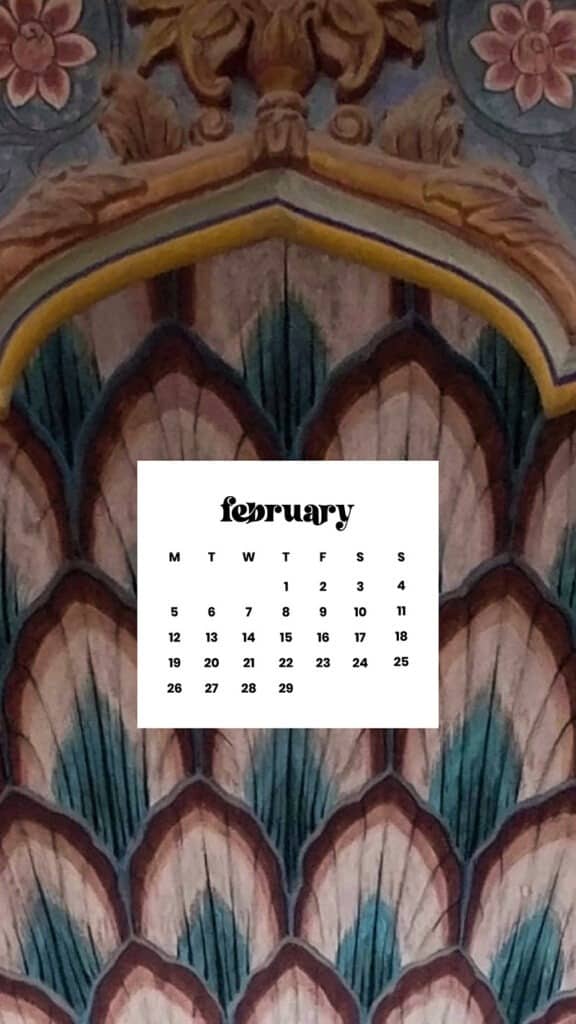 FEBRUARY 2024 WALLPAPERS – 60 FREE PHONE &#038; DESKTOP CALENDARS!, Oh So Lovely Blog