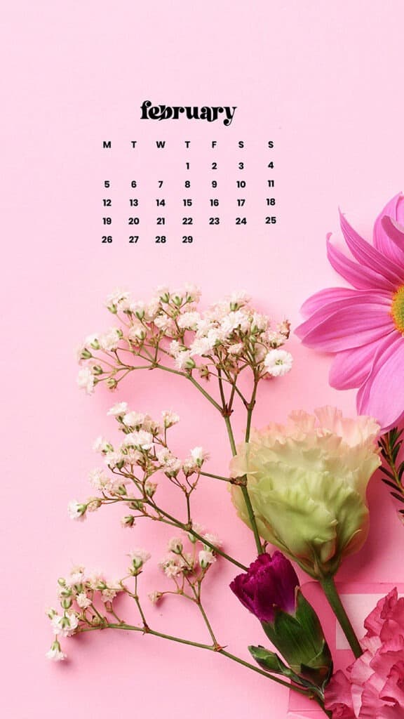 FEBRUARY 2024 WALLPAPERS – 60 FREE PHONE &#038; DESKTOP CALENDARS!, Oh So Lovely Blog