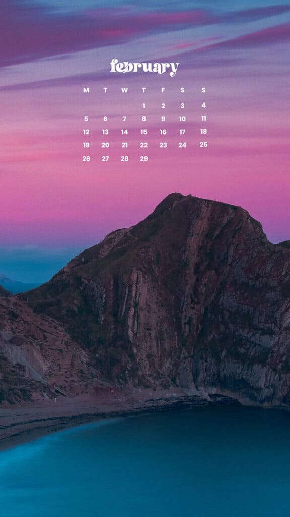 FEBRUARY 2024 WALLPAPERS – 60 FREE PHONE &#038; DESKTOP CALENDARS!, Oh So Lovely Blog