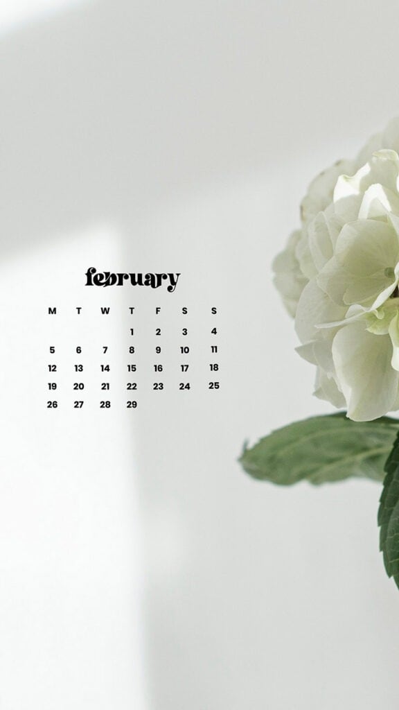 FEBRUARY 2024 WALLPAPERS – 60 FREE PHONE &#038; DESKTOP CALENDARS!, Oh So Lovely Blog