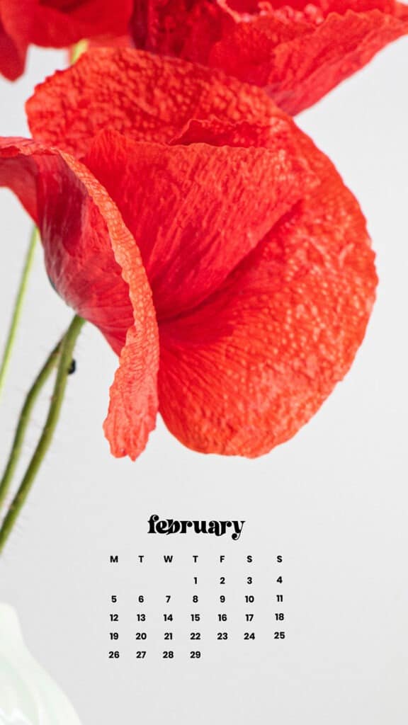 FEBRUARY 2024 WALLPAPERS – 60 FREE PHONE &#038; DESKTOP CALENDARS!, Oh So Lovely Blog