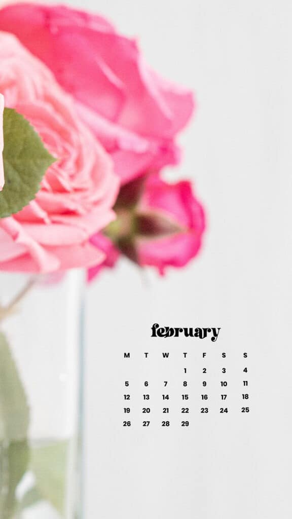 FEBRUARY 2024 WALLPAPERS – 60 FREE PHONE &#038; DESKTOP CALENDARS!, Oh So Lovely Blog