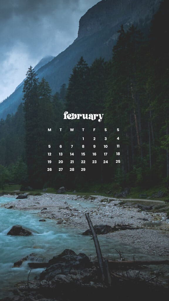 FEBRUARY 2024 WALLPAPERS – 60 FREE PHONE &#038; DESKTOP CALENDARS!, Oh So Lovely Blog