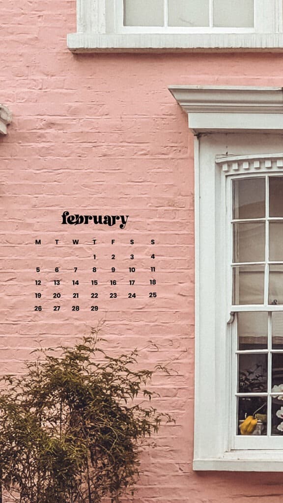 FEBRUARY 2024 WALLPAPERS – 60 FREE PHONE &#038; DESKTOP CALENDARS!, Oh So Lovely Blog