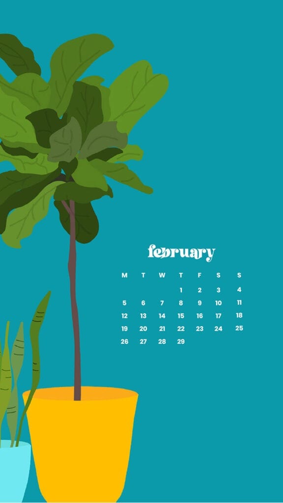 FEBRUARY 2024 WALLPAPERS – 60 FREE PHONE &#038; DESKTOP CALENDARS!, Oh So Lovely Blog