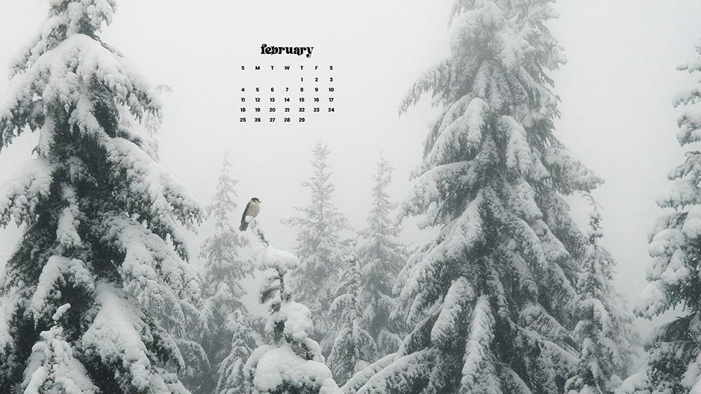 FEBRUARY 2024 WALLPAPERS – 60 FREE PHONE &#038; DESKTOP CALENDARS!, Oh So Lovely Blog