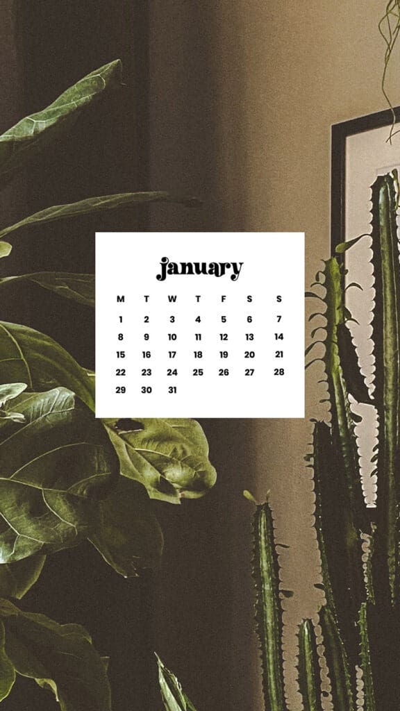 JANUARY 2024 – 60 FREE PHONE &#038; DESKTOP CALENDARS!, Oh So Lovely Blog