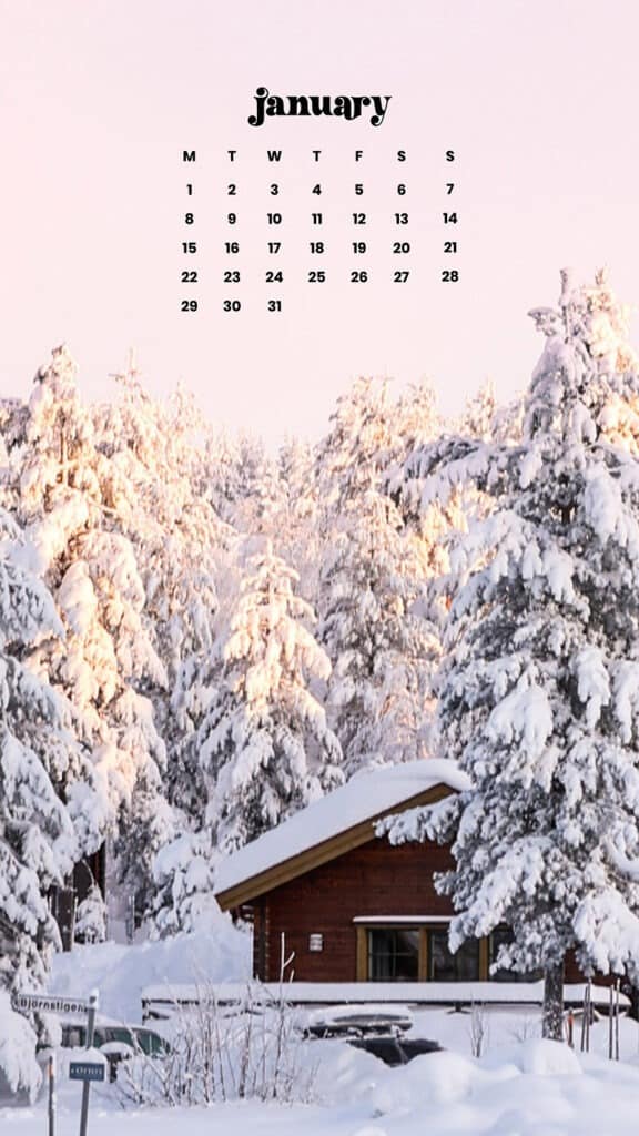 JANUARY 2024 – 60 FREE PHONE &#038; DESKTOP CALENDARS!, Oh So Lovely Blog