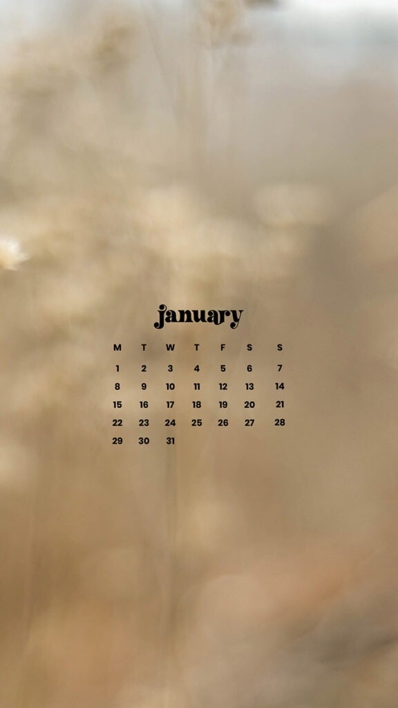 JANUARY 2024 – 60 FREE PHONE &#038; DESKTOP CALENDARS!, Oh So Lovely Blog