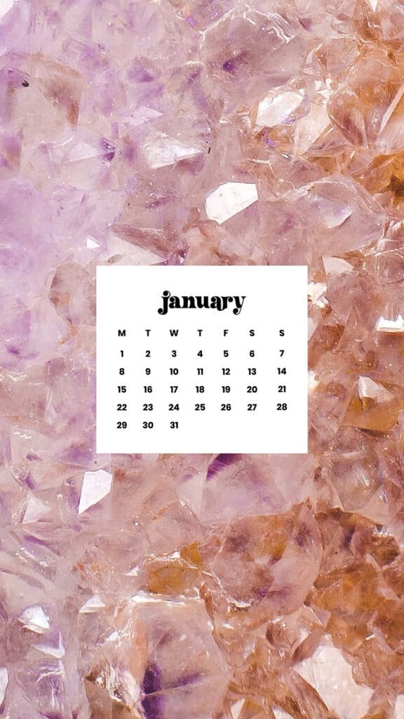 JANUARY 2024 – 60 FREE PHONE &#038; DESKTOP CALENDARS!, Oh So Lovely Blog