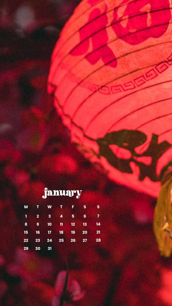 JANUARY 2024 – 60 FREE PHONE &#038; DESKTOP CALENDARS!, Oh So Lovely Blog