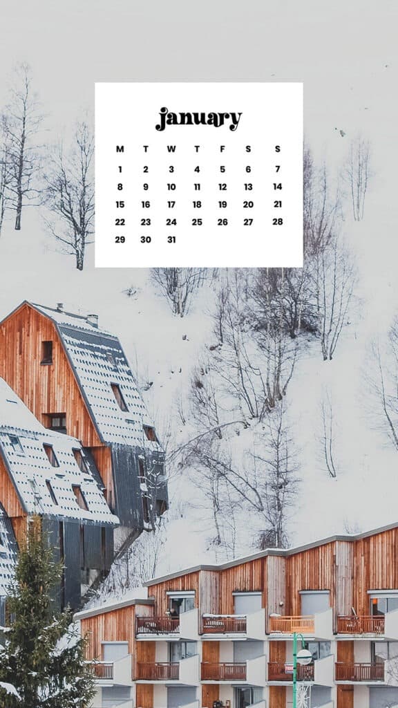 JANUARY 2024 – 60 FREE PHONE &#038; DESKTOP CALENDARS!, Oh So Lovely Blog