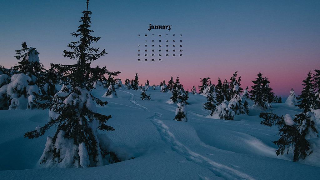 JANUARY 2024 – 60 FREE PHONE &#038; DESKTOP CALENDARS!, Oh So Lovely Blog