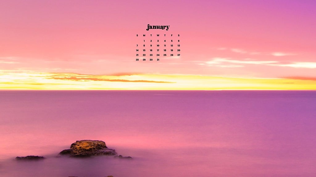 JANUARY 2024 – 60 FREE PHONE &#038; DESKTOP CALENDARS!, Oh So Lovely Blog
