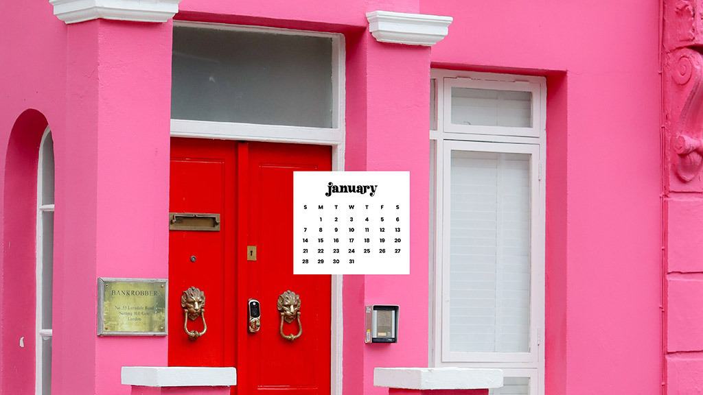 JANUARY 2024 – 60 FREE PHONE &#038; DESKTOP CALENDARS!, Oh So Lovely Blog