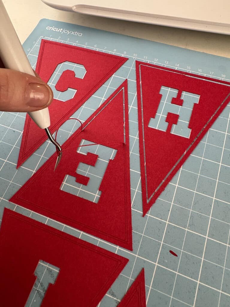 Football Party Decorations – 2 Easy Banner ideas, Oh So Lovely Blog