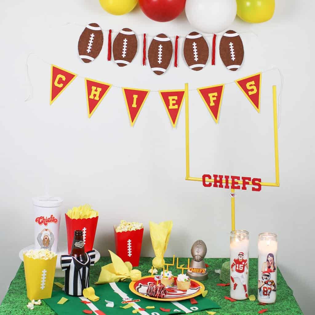 Super Bowl Decorations – DIY and Store Bought Ideas, Oh So Lovely Blog