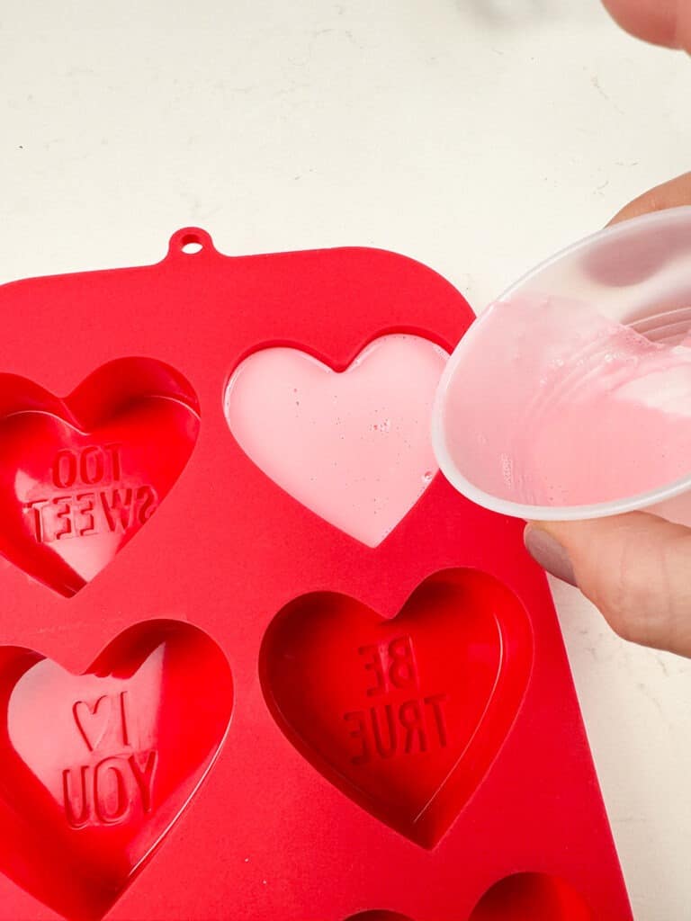 Conversation Heart Soaps – An Easy Valentine&#8217;s Day DIY, Oh So Lovely Blog