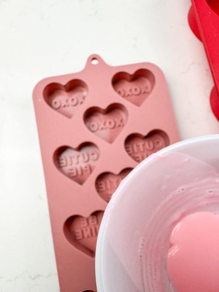 Conversation Heart Soaps – An Easy Valentine&#8217;s Day DIY, Oh So Lovely Blog