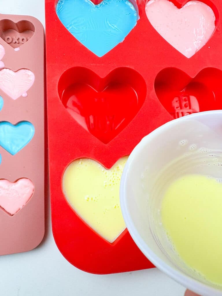 Conversation Heart Soaps – An Easy Valentine&#8217;s Day DIY, Oh So Lovely Blog